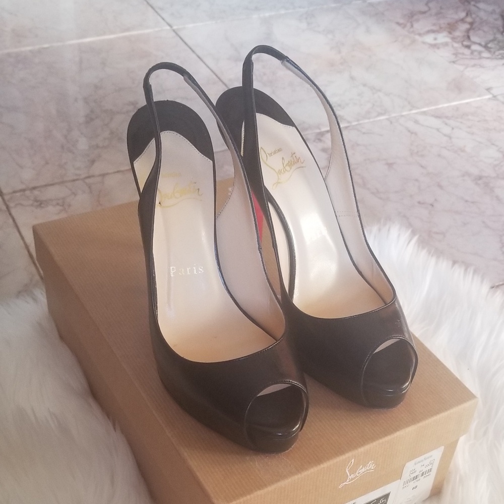 Christian louboutin Prive sling backs